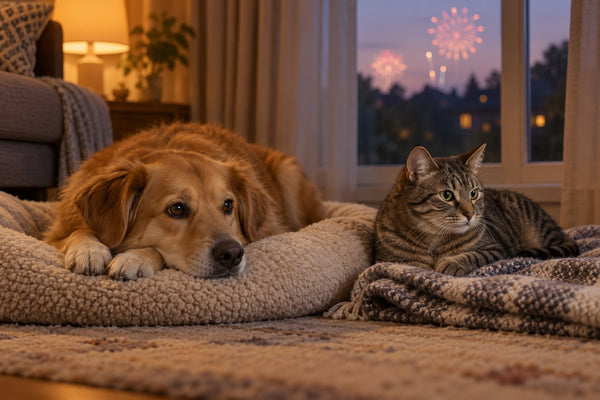 Kalmerende middelen bij vuurwerkangst voor hond en kat